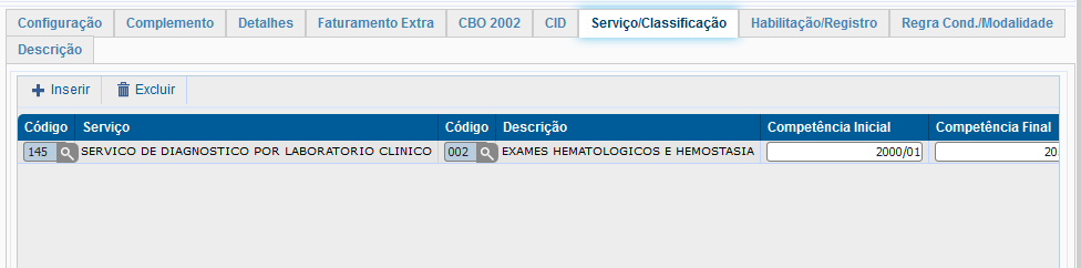 Tabela Unificada SUS